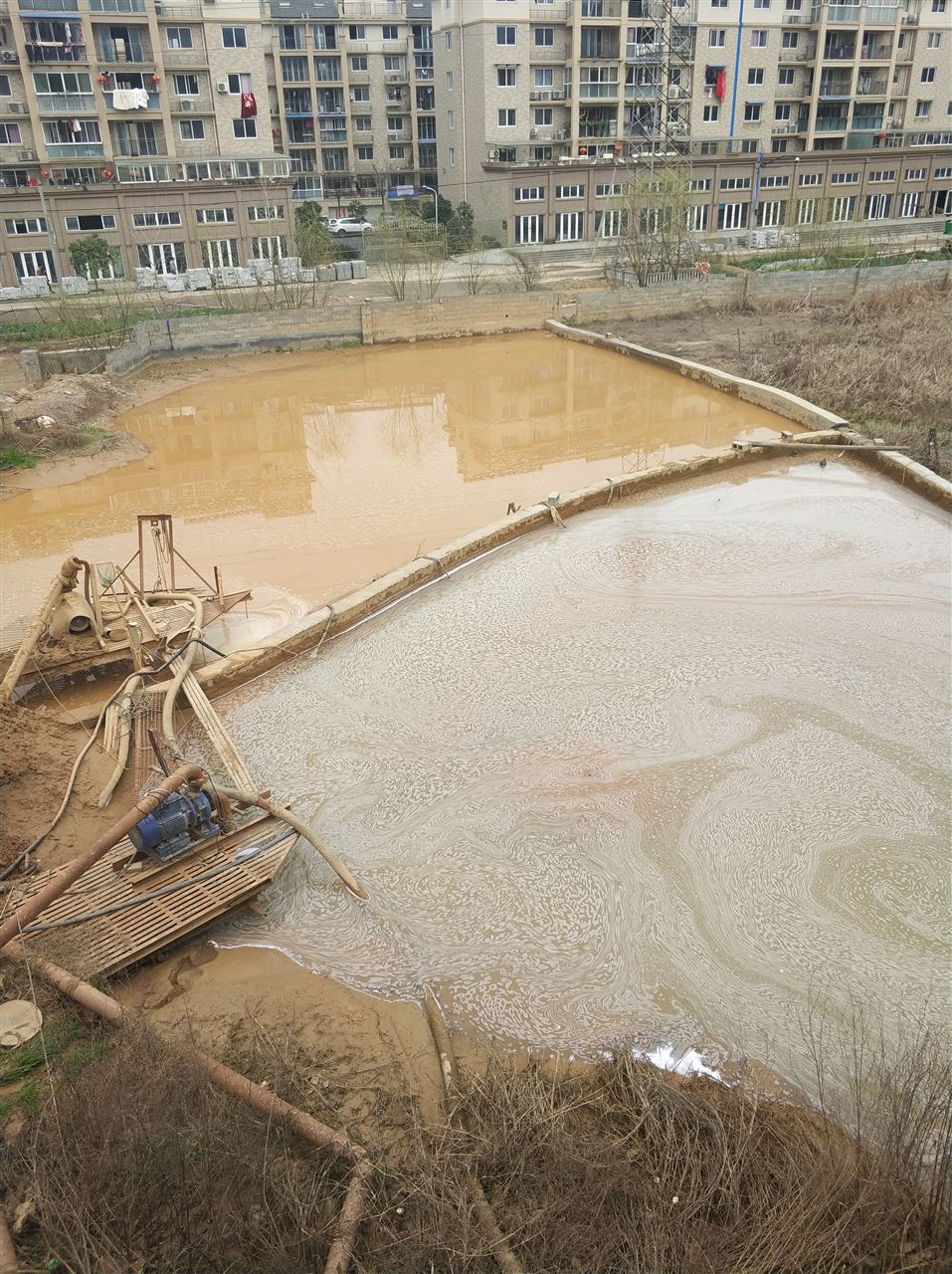 武隆沉淀池淤泥清理-厂区废水池淤泥清淤